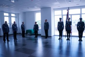 uroczystość wprowadzenia nowego komendanta