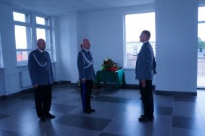 uroczystość wprowadzenia nowego komendanta