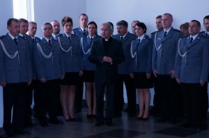 uroczystość wprowadzenia nowego komendanta