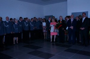 uroczystość wprowadzenia nowego komendanta