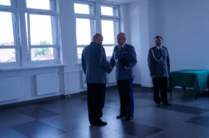 uroczystość wprowadzenia nowego komendanta