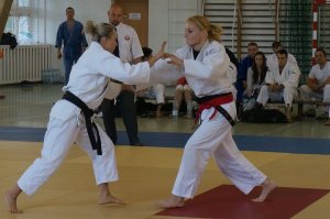 Mistrzostwa policji w judo i karate.