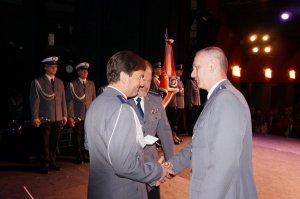 Wręczanie medalu