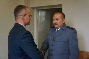 Wprowadzenie nowego Komendanta Komisariatu Policji w Sławkowie
