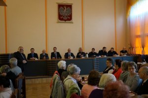 Spotkanie ze studentami Uniwersytetu III Wieku