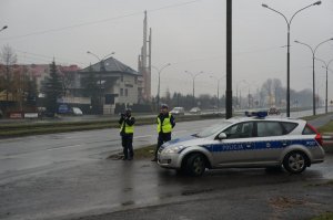 Policjanci ruchu drogowego