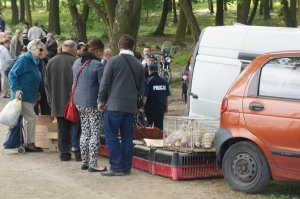 Wspólna kontrola handlu zwierzętami na będzińskim targowiska