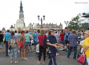 Policjanci podsumowali zabezpieczenie wizyty Papieża w Częstochowie