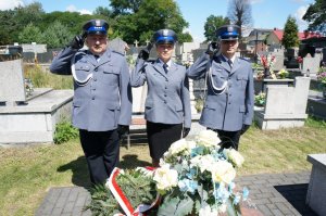 Komendant Główny Policji na uroczystościach z okazji XIII rocznicy śmierci sierż. Grzegorza Załogi