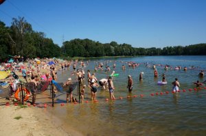 O bezpieczeństwie nad wodą nad zalewem w Rogoźniku