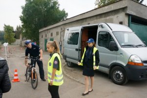 Smoczyca Klara na dniu otwartym w będzińskiej zajezdni tramwajowej