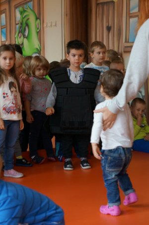 Klara w bajkowym przedszkolu w Czeladzi