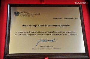 Odprawa Ministra Spraw Wewnętrznych i Administracji