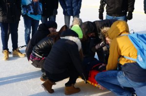 O bezpieczeństwie na lodzie przed feriami