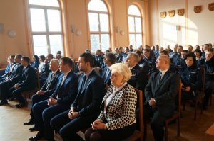 Narada roczna w będzińskim garnizonie policji