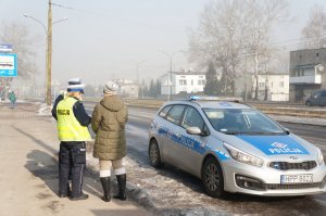 Z drogówką na działaniach &quot;Bezpieczny pieszy&quot;