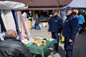 Profilaktyka na będzińskim targu