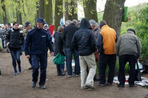 Profilaktyka na będzińskim targu