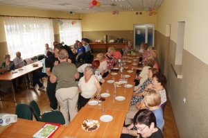 Z malinowickimi seniorami debatowali nie tylko o bezpieczeństwie