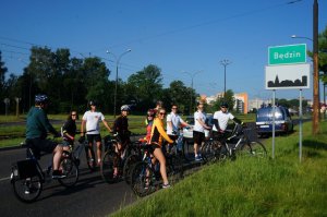 Charytatywny peleton zawitał na będzińskiej ziemi