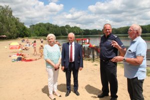 „Kręci mnie bezpieczeństwo...nad wodą”nad Zalewem w Rogoźniku