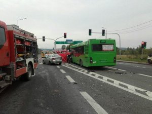 Tragiczny wypadek na DK 86 w Wojkowicach Kościelnych