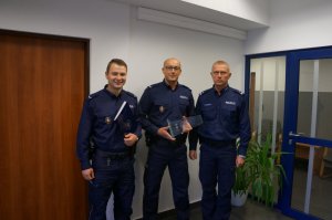 Gratulacje dla zwycięzców XXIV finału Ogólnopolskich Mistrzostw Policjantów Prewencji - Turniej Par Patrolowych &quot;Patrol Roku&quot;