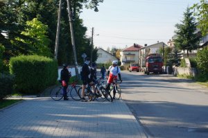 &quot;Mundur na rowerze - Kręcimy dla Marcina&quot; na będzińskich drogach