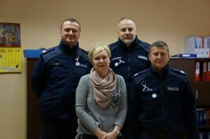 Kampania „Biała Wstążka” z czeladzkimi policjantami