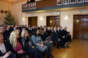 Narada roczna w Komendzie Powiatowej Policji w Będzinie