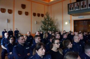 Narada roczna w Komendzie Powiatowej Policji w Będzinie