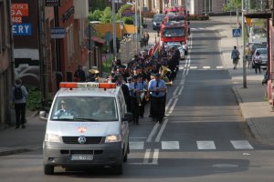 Wspólne świętowanie Policji i Straży Pożarnej