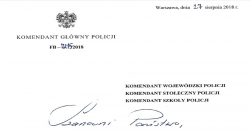 KGP PISMO KGP W SPRAWIE WZNOWIENIA WYDATKÓW OSOBOWYCH NIEZALICZANYCH DO UPOSAŻEŃ FUNKCJONARIUSZY