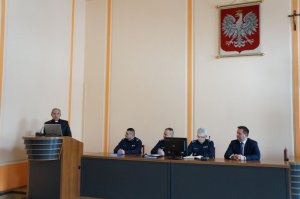 Narada roczna w będzińskim garnizonie policji