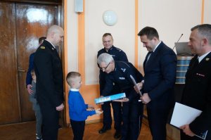 Narada roczna w będzińskim garnizonie policji