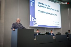 Odprawa służbowa śląskiego garnizonu Policji