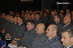 Odprawa służbowa śląskiego garnizonu Policji