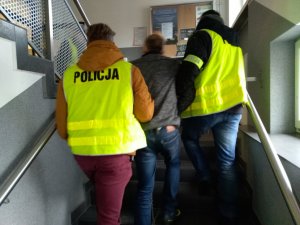 Rozbojarz w rękach Policji