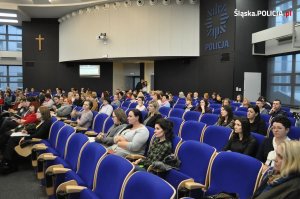 Zdjęcia z konferencji inaugurującej projekt profilaktyczny „Cyberprzestrzeń-współczesne zagrożenia”