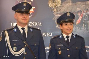 Prezentacja nowego umundurowania wyjściowego Policji