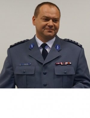 Komendant Powiatowy Policji w Będzinie insp. Arkadiusz Więcek