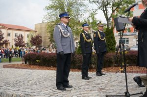 Uroczyste obchody 3 Maja w Będzinie.