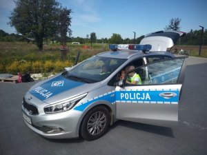 Półkolonie z udziałem będzińskich policjantów oraz strażaków.