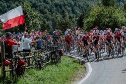 Będzińscy policjanci zabezpieczają 77. edycję Tour de Pologne