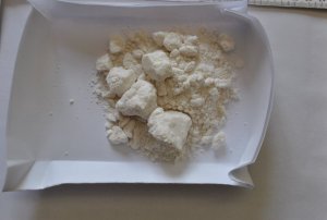 Zdjęcie przedstawia amfetaminę