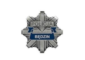 Logo będzińskiej Policji.