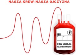 Fragment plakatu promujący 13 edycję akcji Nasza Krew - Nasza Ojczyzna